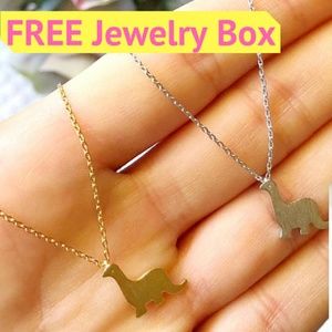 Dinosaur Necklaces silver gold necklace jewelry